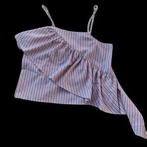 "ABOUND" SEERSUCKER CROP TOP!!  NEVER WORN!